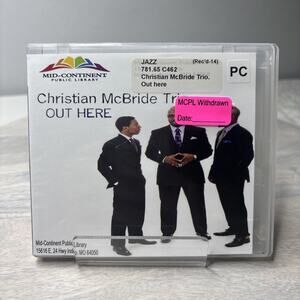 Christian McBride Trio – Out Here CD 2013 Jazz Album READ